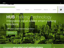 Tablet Screenshot of hubparking.us